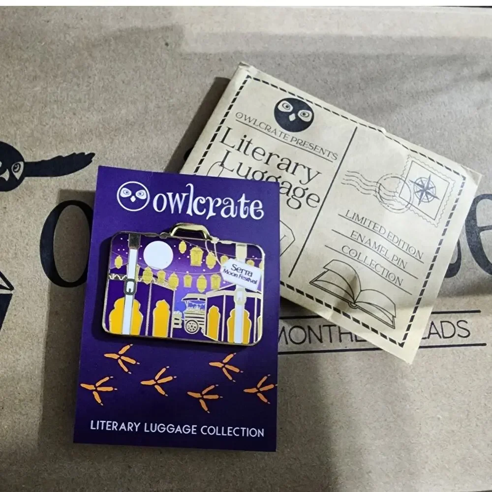Owlcrate Literary Luggage An Ember in the Ashes Pin #9 of 12